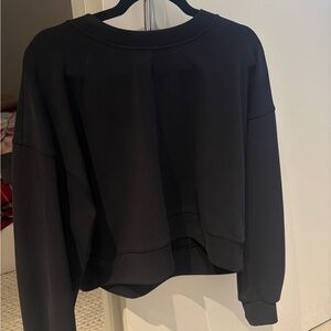 lululemon athletica Black Sweatshirt